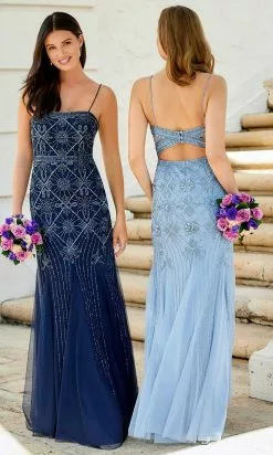 Adrianna Papell Platinum - 40334 Embellished Long Dress