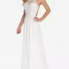 Alyce Paris - 60061 High Neck Lace Bodice Chiffon Gown