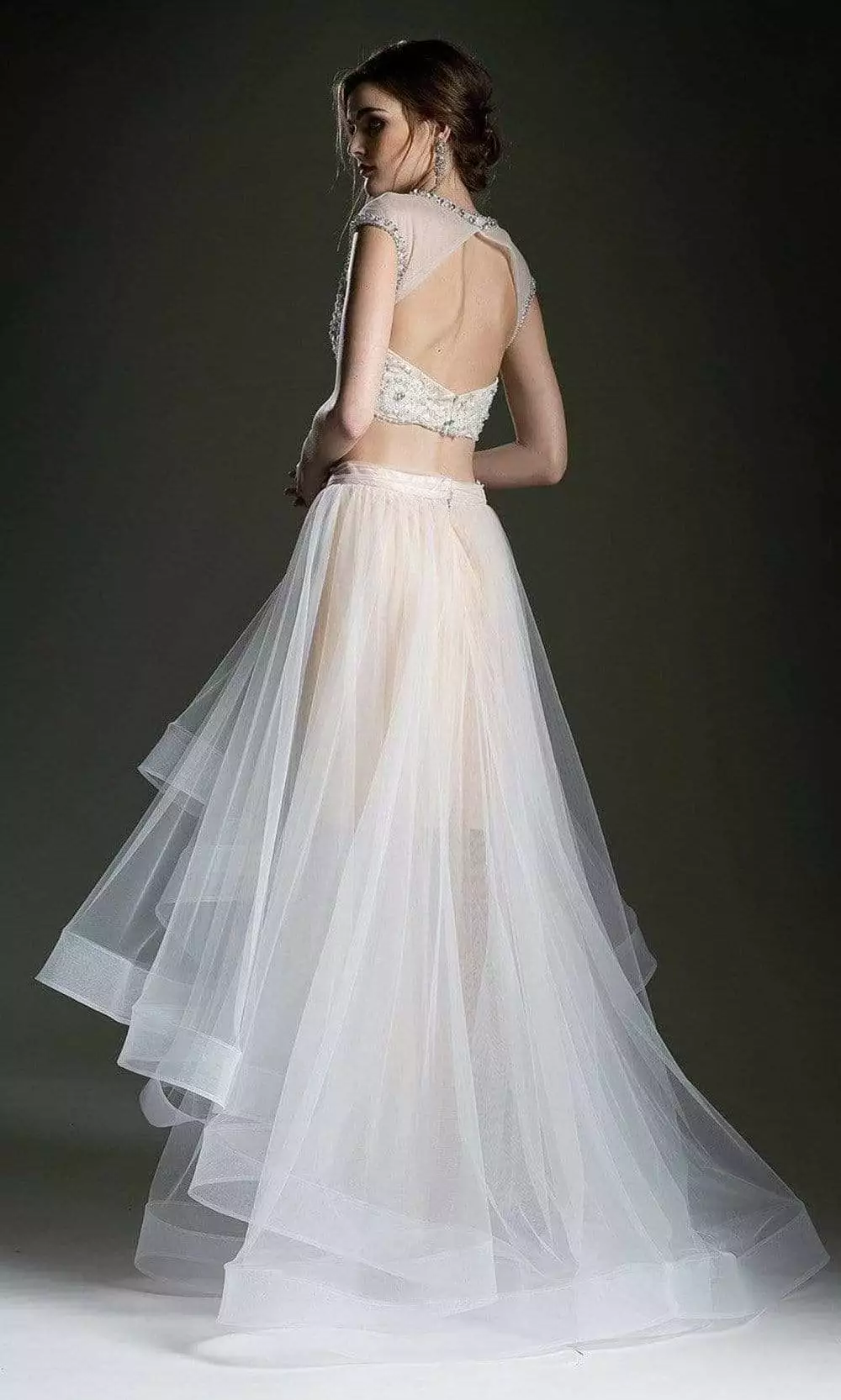 Andrea And Leo - 5281 Two-Piece Cutout Back Dress 4 Andrea And Leo - 5281 Two-Piece Cutout Back Dress - Image 2