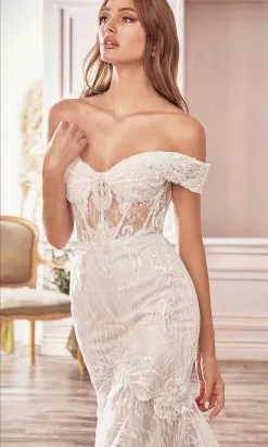 Andrea And Leo - A0666W Lace Corset Off Shoulder Bridal Dress 7 Andrea And Leo - A0666W Lace Corset Off Shoulder Bridal Dress -Wedding Dresses shop online andrea and leo a0666w lace corset off shoulder bridal dress wedding dresses 15868646752339
