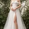 Andrea And Leo - A1036W Applique Corset Bridal Gown 1 Andrea And Leo - A1036W Applique Corset Bridal Gown -Wedding Dresses shop online andrea and leo a1036w applique corset bridal gown bridal dresses 2 off white 29473117110355