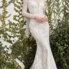 Andrea And Leo - A1085W Long Sleeve Lace Bridal Gown