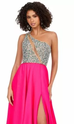 Ashley Lauren 11245 - Asymmetrical Neck A-line Gown 10 Ashley Lauren 11245 - Asymmetrical Neck A-line Gown -Wedding Dresses shop online ashley lauren 11245 asymmetrical neck a line gown formal gowns 32362710368339