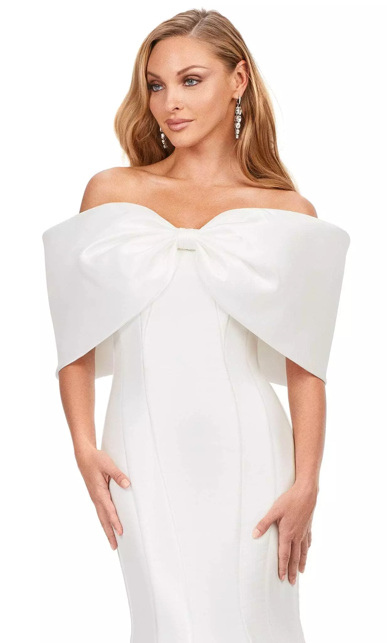 Ashley Lauren 11380 - Bow-Infused Exquisite Bridal Gown 5 Ashley Lauren 11380 - Bow-Infused Exquisite Bridal Gown - Image 3