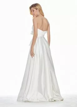 Ashley Lauren - 1367 Strapless Oversized Bow Satin A-Line Gown 15 Ashley Lauren - 1367 Strapless Oversized Bow Satin A-Line Gown -Wedding Dresses shop online ashley lauren 1367 strapless oversized bow satin a line gown special occasion dress 7429848334419