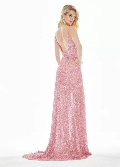 Ashley Lauren - 1459 Sparkly Beads And Sequins Sheer Evening Dress 27 Ashley Lauren - 1459 Sparkly Beads And Sequins Sheer Evening Dress -Wedding Dresses shop online ashley lauren 1459 sparkly beads and sequins sheer evening dress special occasion dress 27993354043475