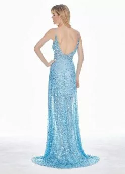 Ashley Lauren - 1459 Sparkly Beads And Sequins Sheer Evening Dress 32 Ashley Lauren - 1459 Sparkly Beads And Sequins Sheer Evening Dress -Wedding Dresses shop online ashley lauren 1459 sparkly beads and sequins sheer evening dress special occasion dress 28500597342291