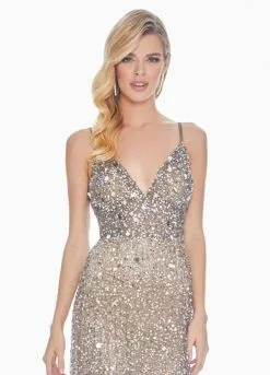 Ashley Lauren - 1459 Sparkly Beads And Sequins Sheer Evening Dress 30 Ashley Lauren - 1459 Sparkly Beads And Sequins Sheer Evening Dress -Wedding Dresses shop online ashley lauren 1459 sparkly beads and sequins sheer evening dress special occasion dress 28837286805587