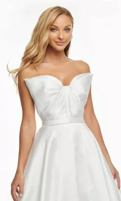 Ashley Lauren - Bow Accent Mikado Ballgown 11097 - 1 Pc Dark Emerald In Size 12 Available -Wedding Dresses shop online ashley lauren bow accent mikado ballgown 11097 1 pc dark emerald in size 12 available bridal dresses 12 dark emerald 32357163335763