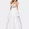 Ashley Lauren Bridal - 1170 Beaded Bustier Evening Dress
