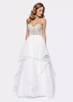 Ashley Lauren Bridal - 1170 Beaded Bustier Evening Dress