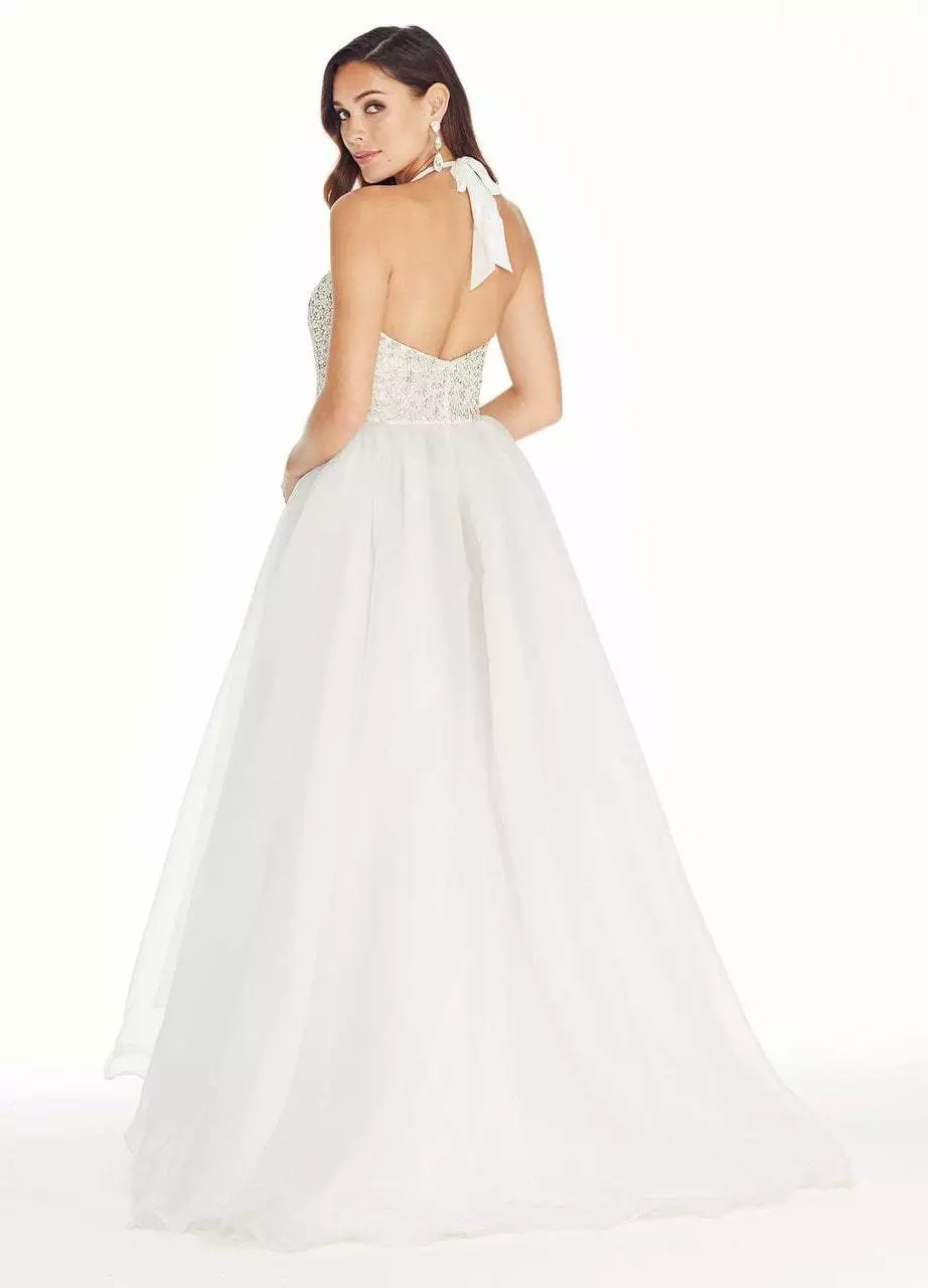 Ashley Lauren Bridal - 1291 Beaded High Low Evening Dress 4 Ashley Lauren Bridal - 1291 Beaded High Low Evening Dress - Image 2