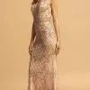 Aspeed Design - L2264 Rhinestone Bedazzled Sheath Dress