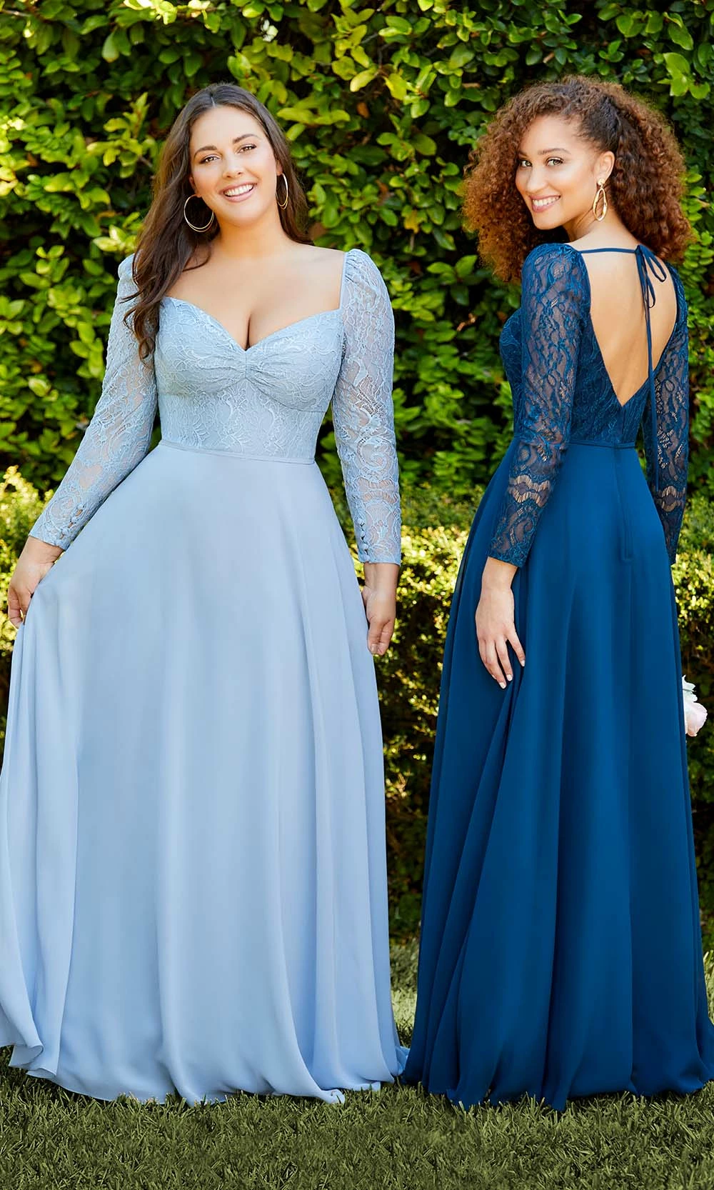 Christina Wu Celebration - 22050 Long Sleeves Sweetheart A-Line Dress 4 Christina Wu Celebration - 22050 Long Sleeves Sweetheart A-Line Dress - Image 2