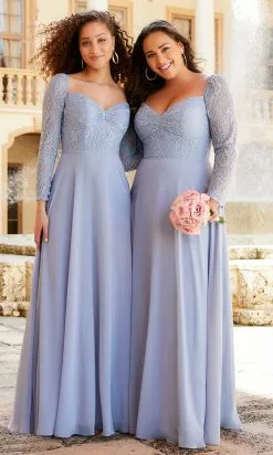 Christina Wu Celebration - 22050 Sweetheart A-Line Dress Long Sleeves -Wedding Dresses shop online christina wu celebration 22050 sweetheart a line dress long sleeves bridesmaid dresses 28656569253971