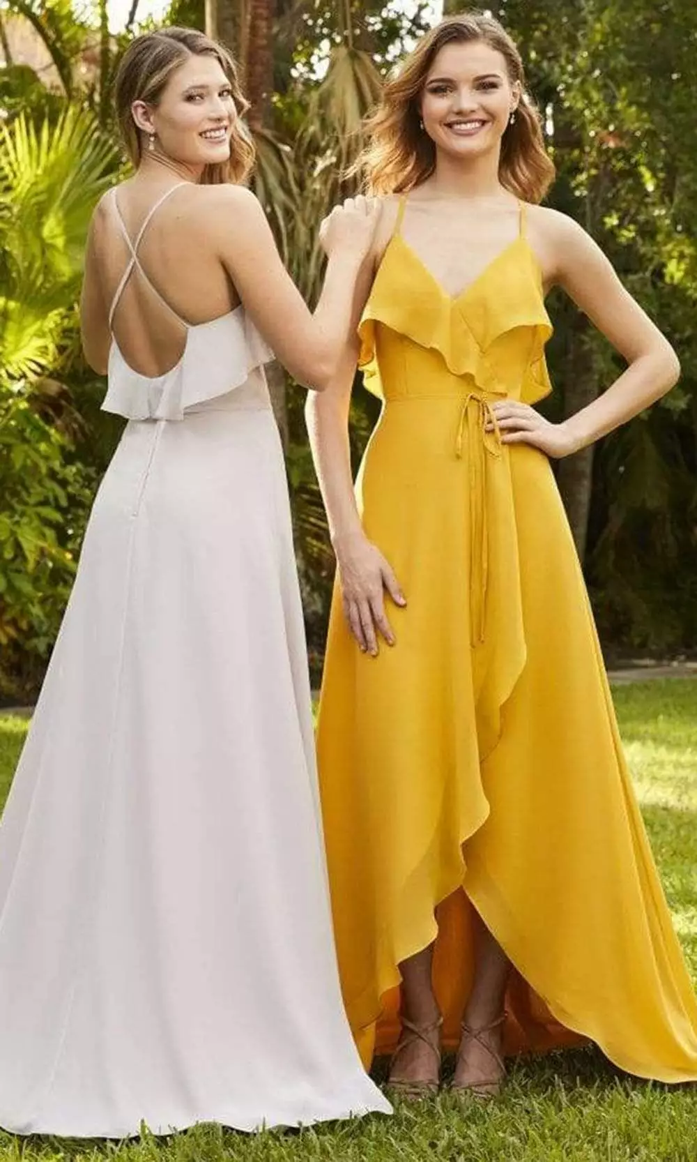 Christina Wu Celebration - 22093 V-Neck Ruffled Chiffon A-Line Gown 3 Christina Wu Celebration - 22093 V-Neck Ruffled Chiffon A-Line Gown