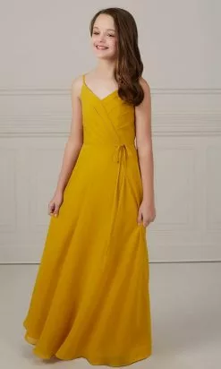 Christina Wu Celebration - 32076 V Neck Pleated Chiffon A-Line Dress