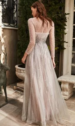 Cinderella Divine B701 - Long Sleeved Evening Dress -Wedding Dresses shop online cinderella divine b701 long sleeved evening dress special occasion dress 29623799840851