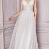 Cinderella Divine Bridal CD971W - V-neck Bridal Gown 1 Cinderella Divine Bridal CD971W - V-neck Bridal Gown -Wedding Dresses shop online cinderella divine bridal cd971w v neck bridal gown special occasion dress 2 off white 29625114525779