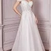 Cinderella Divine Bridal - Embroidered Sweetheart Bridal Gown CD961W -Wedding Dresses shop online cinderella divine bridal embroidered sweetheart bridal gown cd961w ccsale 14 off white 31485597155411