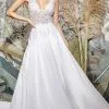 Cinderella Divine Bridals - TY12 Beaded Embroidery Ornate Bridal Gown -Wedding Dresses shop online cinderella divine bridals ty12 beaded embroidery ornate bridal gown wedding dresses 2 off white 15715067002963
