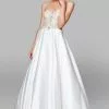 Clarisse - 600157 Beaded Sweetheart Satin A-line Gown -Wedding Dresses shop online clarisse 600157 beaded sweetheart satin a line gown wedding dresses 0 ivory nude 12797828235347