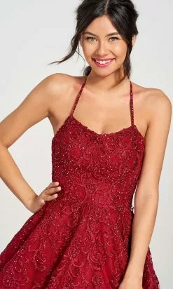 Colette For Mon Cheri CL12221 - Lace Scoop Prom Gown -Wedding Dresses shop online colette for mon cheri cl12221 lace scoop prom gown prom dresses 29719485710419