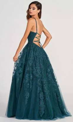 Colette For Mon Cheri CL2026 - Sleeveless Lace-Applique Ballgown -Wedding Dresses shop online colette for mon cheri cl2026 sleeveless lace applique ballgown ball gowns 31454926930003