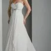 Da Vinci Bridal - 50031 Sweetheart Empire Chiffon Dress