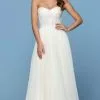 Da Vinci Bridal - 50541 Beaded Lace Corset Bodice Tulle Wedding Gown