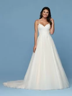 Da Vinci Bridal - 50569 Beaded Lace V Neck Tulle A-line Gown 7 Da Vinci Bridal - 50569 Beaded Lace V Neck Tulle A-line Gown -Wedding Dresses shop online da vinci bridal 50569 beaded lace v neck tulle a line gown wedding dresses 15445962752083