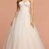 Da Vinci Bridal - 50581 Beaded Sweetheart Tulle Ballgown