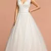 Da Vinci Bridal - 50589 Lace And Glitter V Neck Tulle Ballgown 1 Da Vinci Bridal - 50589 Lace And Glitter V Neck Tulle Ballgown -Wedding Dresses shop online da vinci bridal 50589 lace and glitter v neck tulle ballgown bridal dresses 2 white white 27952970170451