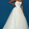 Da Vinci Bridal - 50634 Strapless Applique A-Line Bridal Gown 2 Da Vinci Bridal - 50634 Strapless Applique A-Line Bridal Gown -Wedding Dresses shop online da vinci bridal 50634 strapless applique a line bridal gown bridal dresses 06 ivory blush 28717626327123
