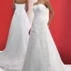 Da Vinci Bridal - 8307 Sweetheart Asymmetric Embellished Gown 2 Da Vinci Bridal - 8307 Sweetheart Asymmetric Embellished Gown -Wedding Dresses shop online da vinci bridal 8307 sweetheart asymmetric embellished gown bridal dresses 2 white 15454531649619