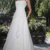 Da Vinci Bridal - 8371 Drape Off Asymmetric Long Gown 2 Da Vinci Bridal - 8371 Drape Off Asymmetric Long Gown -Wedding Dresses shop online da vinci bridal 8371 drape off asymmetric long gown bridal dresses 2 white 15454537875539
