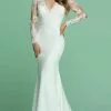Da Vinci Bridal - Long Sleeve Trumpet Bridal Dress 50610 - 1 Pc Ivory In Size 06 Available 2 Da Vinci Bridal - Long Sleeve Trumpet Bridal Dress 50610 - 1 Pc Ivory In Size 06 Available -Wedding Dresses shop online da vinci bridal long sleeve trumpet bridal dress 50610 1 pc ivory in size 06 available ccsale 06 ivory 31669996912723