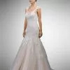 Dancing Queen Bridal - 11 Scoop Neck Lace Bridal Gown 1 Dancing Queen Bridal - 11 Scoop Neck Lace Bridal Gown -Wedding Dresses shop online dancing queen bridal 11 scoop neck lace bridal gown bridal dresses xs ivory champagne 28882977980499