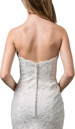 Dancing Queen Bridal - 83 Strapless Embroidered Sweetheart Mermaid Gown 9 Dancing Queen Bridal - 83 Strapless Embroidered Sweetheart Mermaid Gown -Wedding Dresses shop online dancing queen bridal 83 strapless embroidered sweetheart mermaid gown wedding dresses 11050047144019