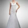Dancing Queen Bridal - A7000 Lace Applique Illusion Bateau Trumpet Gown 1 Dancing Queen Bridal - A7000 Lace Applique Illusion Bateau Trumpet Gown -Wedding Dresses shop online dancing queen bridal a7000 lace applique illusion bateau trumpet gown special occasion dress xs off white 5940179009593