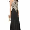 Dancing Queen - Embellished Halter Fitted Prom Dress 2349 -Wedding Dresses shop online dancing queen embellished halter fitted prom dress 2349 ccsale s black 7475833962579