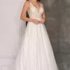 Dave & Johnny 10517 - Embellished A-Line Bridal Gown 1 Dave & Johnny 10517 - Embellished A-Line Bridal Gown -Wedding Dresses shop online dave johnny 10517 embellished a line bridal gown special occasion dress 32264573681747