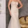 Dave & Johnny Bridal A10374 - Corset Bodice Bridal Gown -Wedding Dresses shop online dave johnny bridal a10374 corset bodice bridal gown special occasion dress 0 ivory 30926148960339