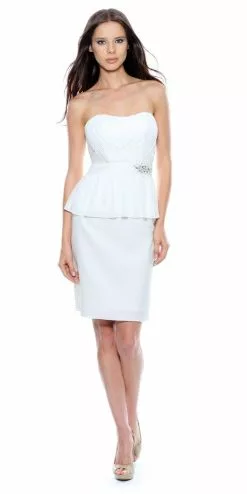 Decode 1.8 - Ruched Strapless Party Dress 181955