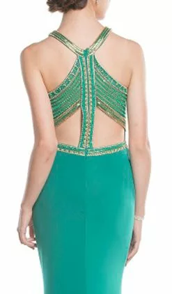 Aspeed Design - Elegant Embellished Halter Sheath Prom Dress 9 Aspeed Design - Elegant Embellished Halter Sheath Prom Dress -Wedding Dresses shop online elegant embellished halter sheath prom dress prom dresses 5654750527545