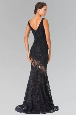 Elizabeth K Bridal - GL2249 Sleeveless Lace Long Dress -Wedding Dresses shop online elizabeth k bridal gl2249 sleeveless lace long dress special occasion dress 5412808851513