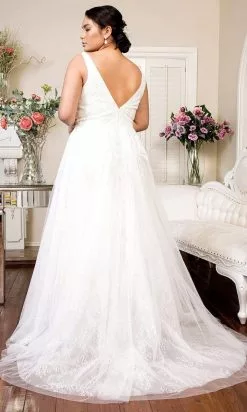 Wedding Dresses shop online -Wedding Dresses shop online elizabeth k gl1902 embellished plunging v neck a line bridal gown wedding dresses 27989404483667