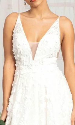 Elizabeth K GL1984 - Sleeveless Floral A-Line Dress 11 Elizabeth K GL1984 - Sleeveless Floral A-Line Dress -Wedding Dresses shop online elizabeth k gl1984 sleeveless floral a line dress wedding dresses 30134761095251