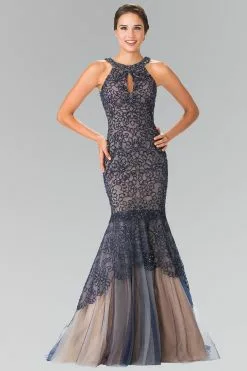 Elizabeth K Bridal Elizabeth K - GL2262 Embroider Two Piece Halter Mermaid Gown 8 Elizabeth K Bridal Elizabeth K - GL2262 Embroider Two Piece Halter Mermaid Gown -Wedding Dresses shop online elizabeth k gl2262 embroider two piece halter mermaid gown wedding dresses xs navy 5412809670713