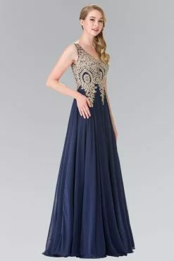 Elizabeth K - GL2311 Intricate Lace V-Neck A-Line Gown - 1 Pc Navy In Size L Available 9 Elizabeth K - GL2311 Intricate Lace V-Neck A-Line Gown - 1 Pc Navy In Size L Available -Wedding Dresses shop online elizabeth k gl2311 intricate lace v neck a line gown 1 pc burgundy in size xl available ccsale 14122395107411